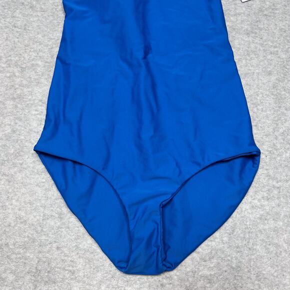 Mikoh Blue Topanga Macrame Halter One Piece Swimsuit Size XS - Picture 3 of 10